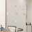 Simple Large Luminous Mute Clock Three-Dimensional Digital Wall Clock For Living Room Bedroom Digital Wall Sticker Clock