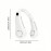 New Mini Neck Fan Portable Bladeless Hanging Neck Rechargeable Air Cooler 3 Speed Mini Summer Sports Fans, Cool Portable Fan, School Supplies, Perfect Gift For Birthday/Christmas, For Fishing/Camping/Travel