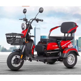 New Electric Tricycle For Household Use, Small Elderly Electric Scooter, Elderly Commuting Car, Women Picking Up And Dropping Off Children Electric Tricycle