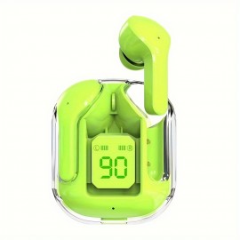 Air31 Wireless Sports Game Low-Latency Wireless Headset Color Transparent Warehouse Wireless Headset Noise TWS MINI Wireless Earphone Gaming Headset With Noise Reduction Microphone Headphones