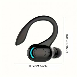 Wireless Mini Earphones Earplug Type Sports Ultra-Long Standby Hifi Sound Quality Waterproof Wireless 5.2