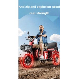 Household Small Mountainous Area Climbing And Hauling Goods, Elderly Commuting Car, Electric Tricycle