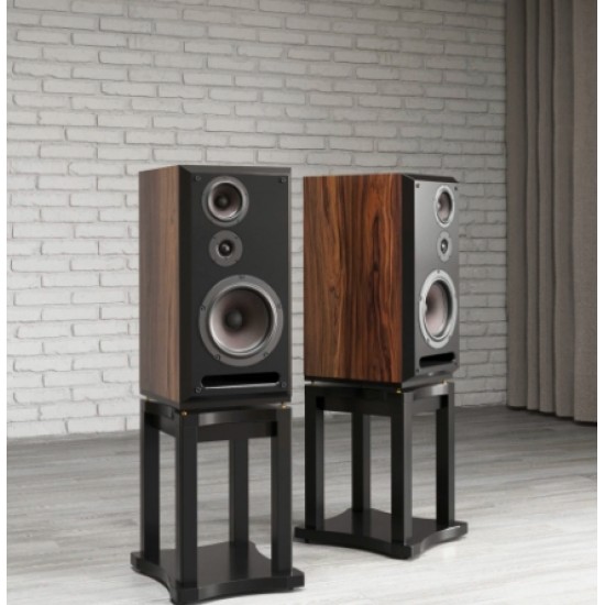Solid wood front speaker hifi three-way bookshelf box subwoofer