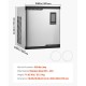 Commercial Ice Maker Machine - Head 300 Lbs/Day Stainless Steel Ice Maker with Scheduled Ice-Making, Self-Cleaning, Adjustable Thickness for Restaurant, Bar, Cafe, Hotel - Heavy Duty Ice Production