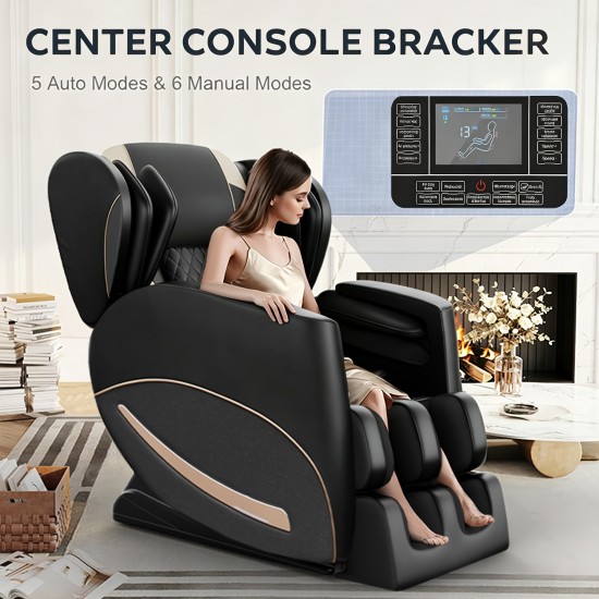Zero Gravity Massage Chair Recliner with 10 Massage Heads And Full-body Air Pressure