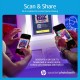 HP Sprocket Photobooth 3x4 Photo Printer Bundle with Zink Paper (100 Sheets) & Carrying Case